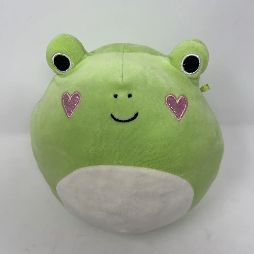 Squishmallow Phillippe The Frog‎ Plush Pillow 8 Inch Kellytoy Rare 2017 Edition